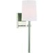 Bromley 1 Light 5.5 inch Polished Nickel Sconce Wall Light