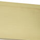 Fenway LED 12.25 inch Satin Brass Flush Mount Ceiling Light