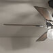 Lyndon 52 inch Distressed Black with Dark Walnut Blades Ceiling Fan
