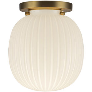 Alora Mood Cherise 1 Light 6.75 inch Brushed Gold Semi-Flush Mount Ceiling Light