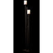 Rook 65.8 inch 100 watt Dark Smoke Twin Floor Lamp Portable Light