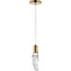 Canada LED 2 inch Gold LED Pendant Ceiling Light