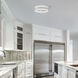 Amora LED 15 inch White Flush Mount Ceiling Light