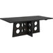 Carlo 84 X 40 inch Ebony Walnut Dining Table