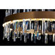 Canada LED 32 inch Gold LED Chandelier Ceiling Light