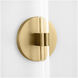 Sean Lavin Silas 2 Light 4.5 inch Burnished Brass Sconce Wall Light