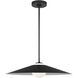 Drew & Jonathan Astra 1 Light 24 inch Midnight Black Pendant Ceiling Light, Medium