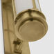 Chapman & Myers Gracie LED 4.75 inch Antique-Burnished Brass Linear Sconce Wall Light