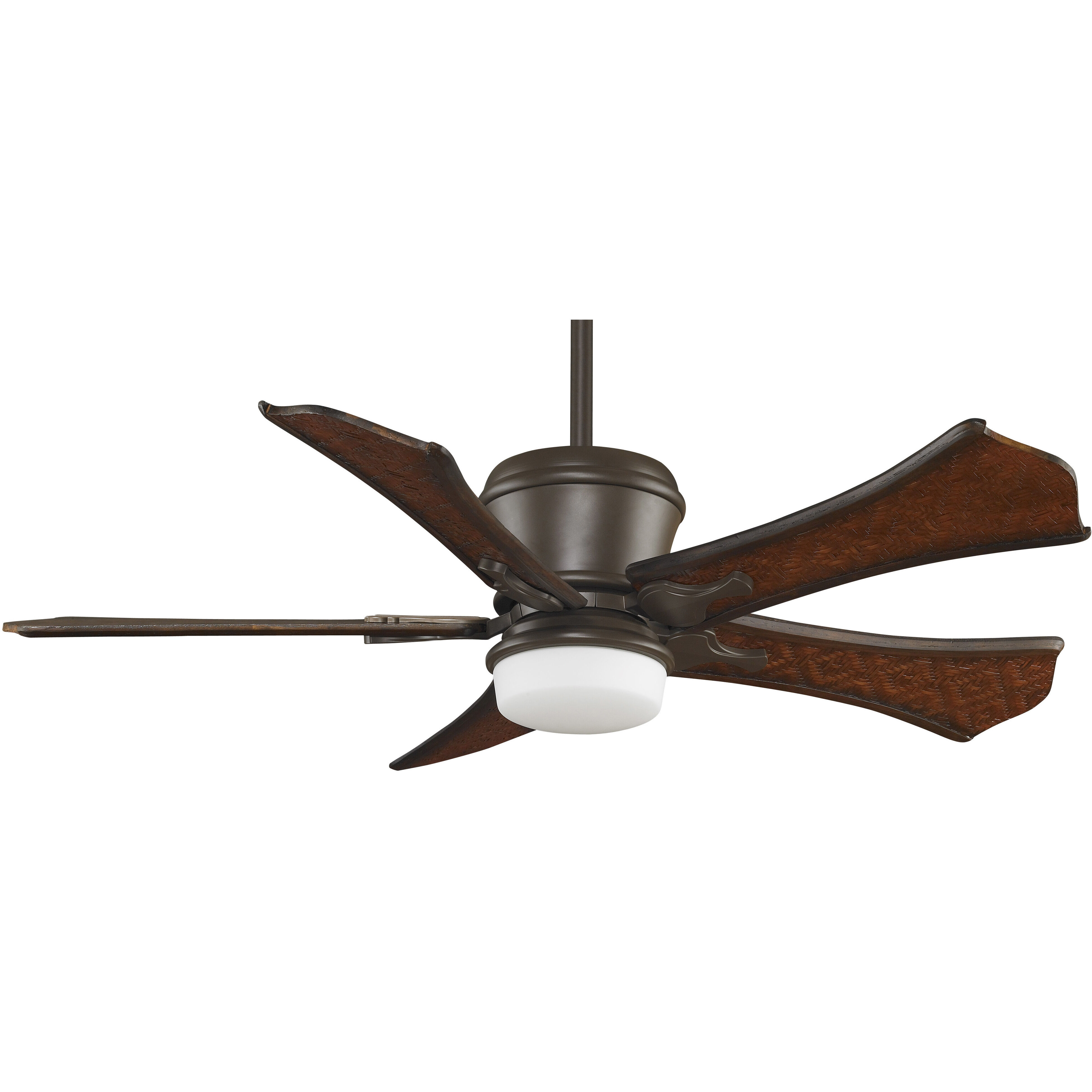 Blades Wood Antique Bamboo/Walnut 22.12 inch Each Fan Blades