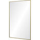 Raydon 35.5 X 23.5 inch Satin Brass Wall Mirror