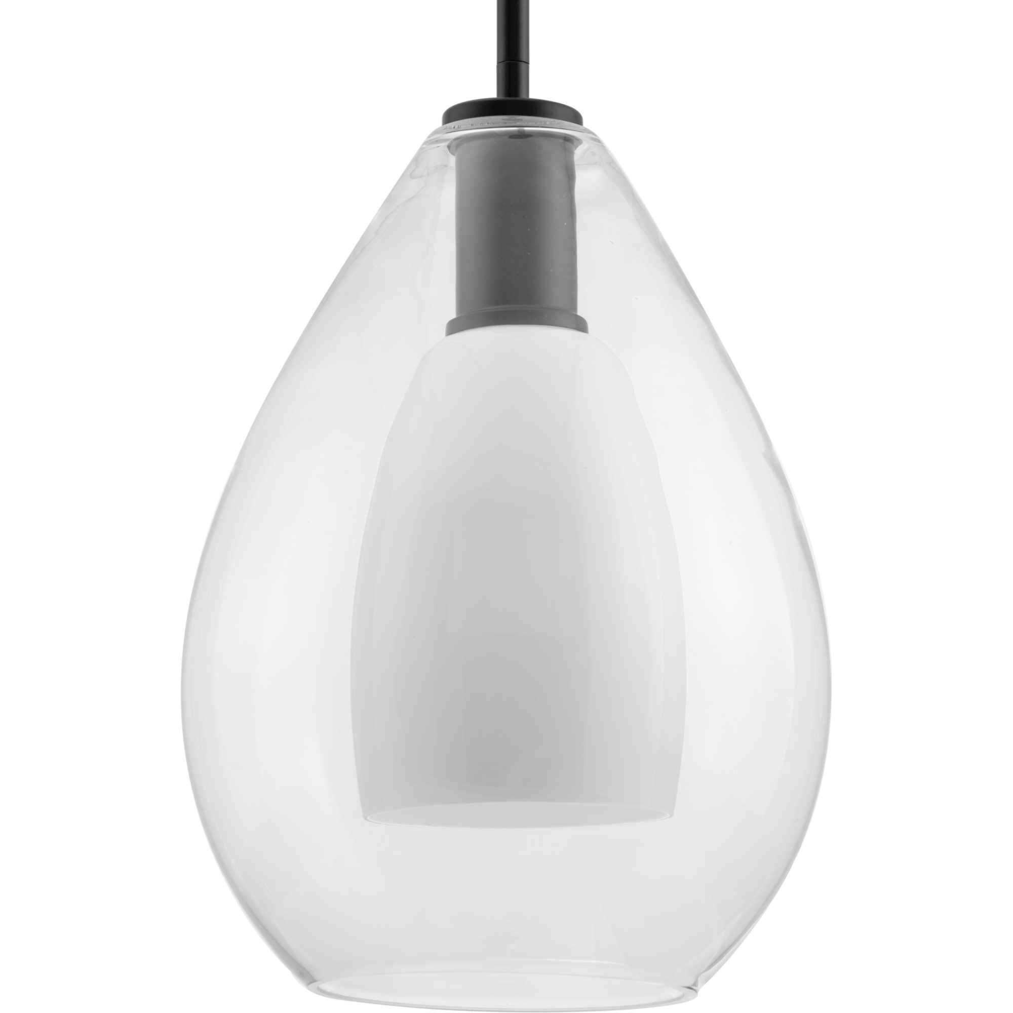 Carillon 1 Light 9.87 inch Matte Black Pendant Ceiling Light