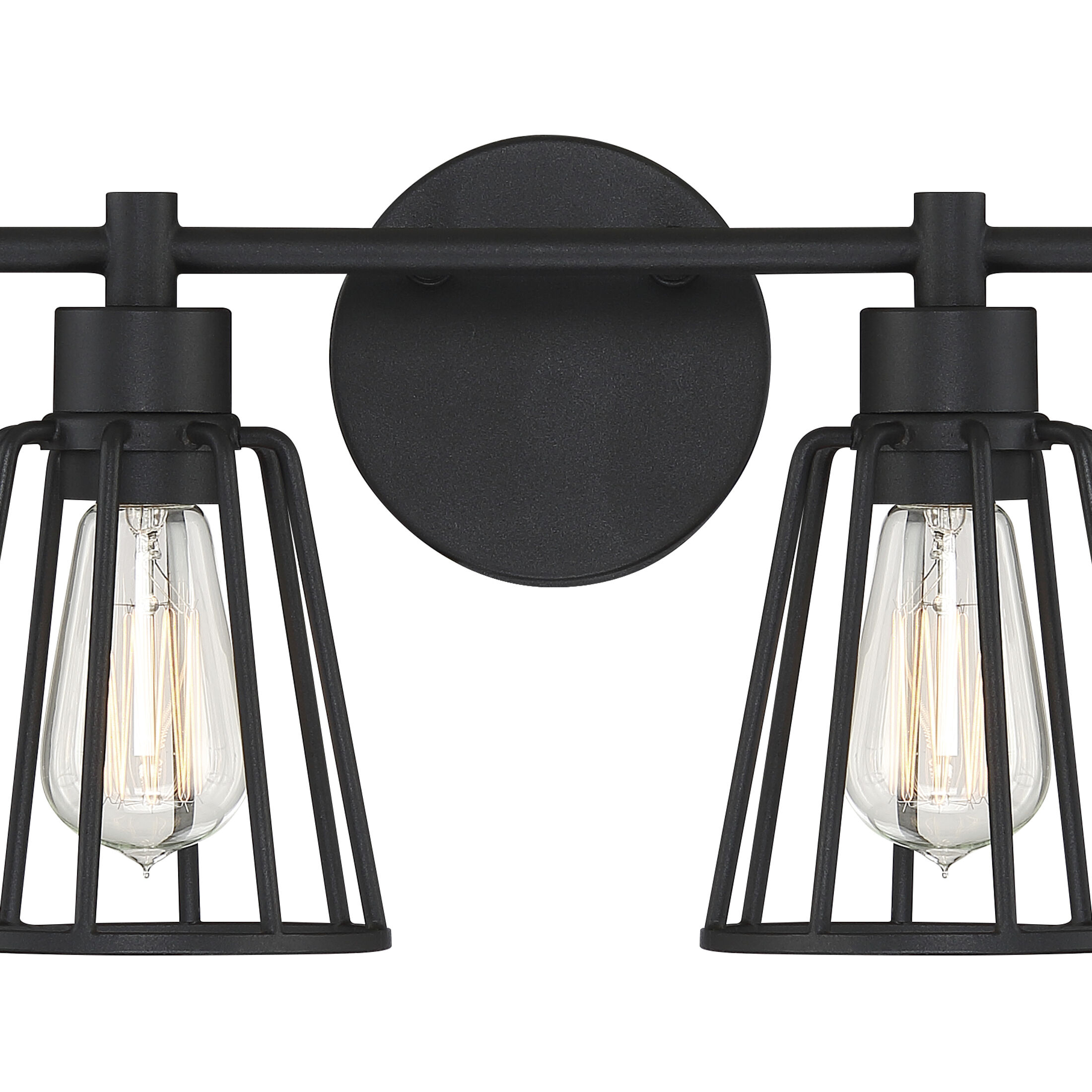 Atticus 4 Light 32 inch Earth Black Vanity Light Wall Light