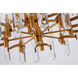 Canada 12 Light 26 inch Gold Chandelier Ceiling Light
