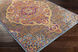 Floransa 85 X 63 inch Burnt Orange Rug in 5 x 8, Rectangle