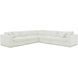 Rue White Modular Sectional, Classic L