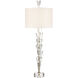 Jubilee 45.5 inch 150 watt Clear Crystal Table Lamp Portable Light