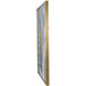 Cameron Blue and Yellow and Beige and Multicolor and Gold Wall Art