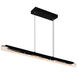 Valira LED 47 inch Black Chandelier Ceiling Light