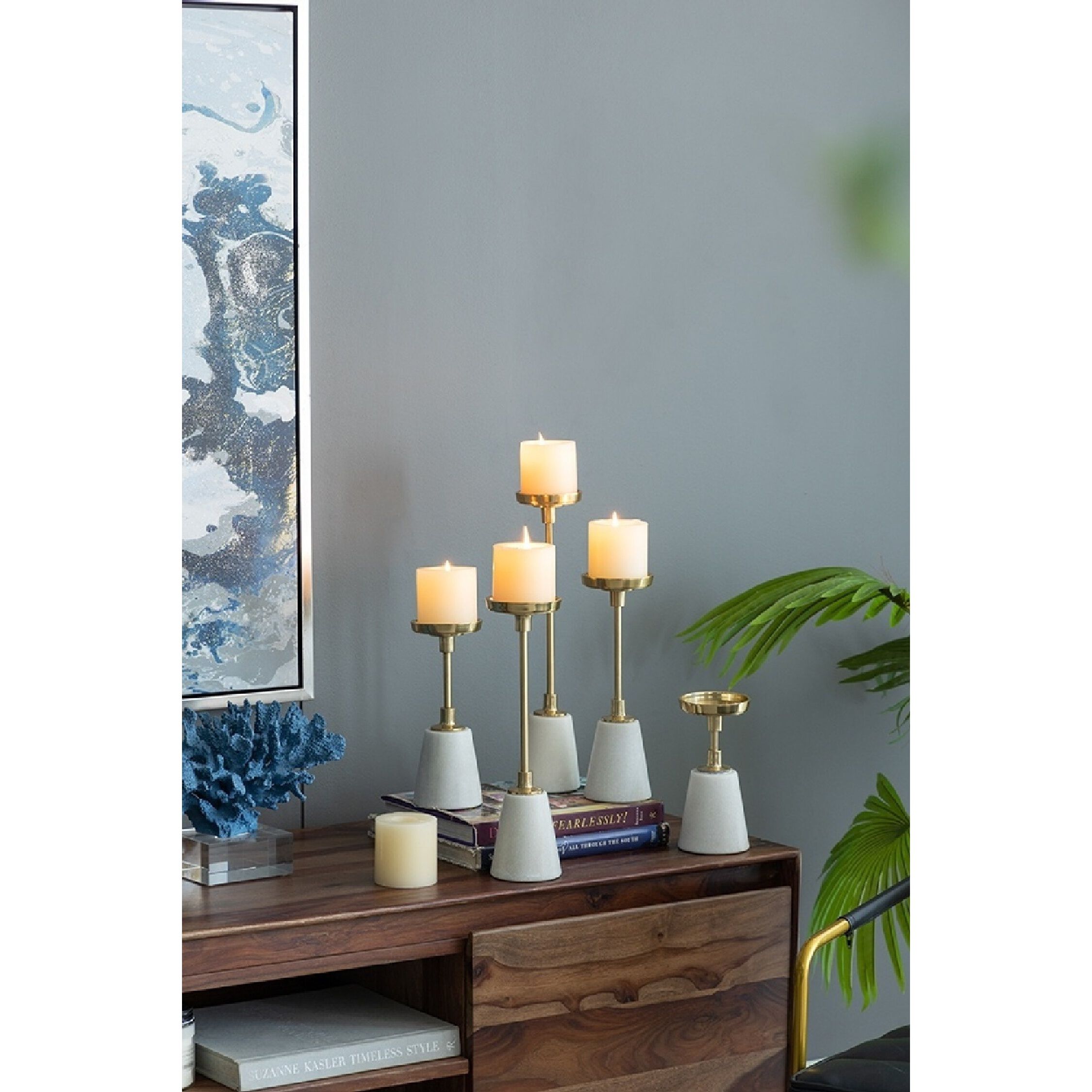 Darha 8 X 3.5 inch Candle Holder