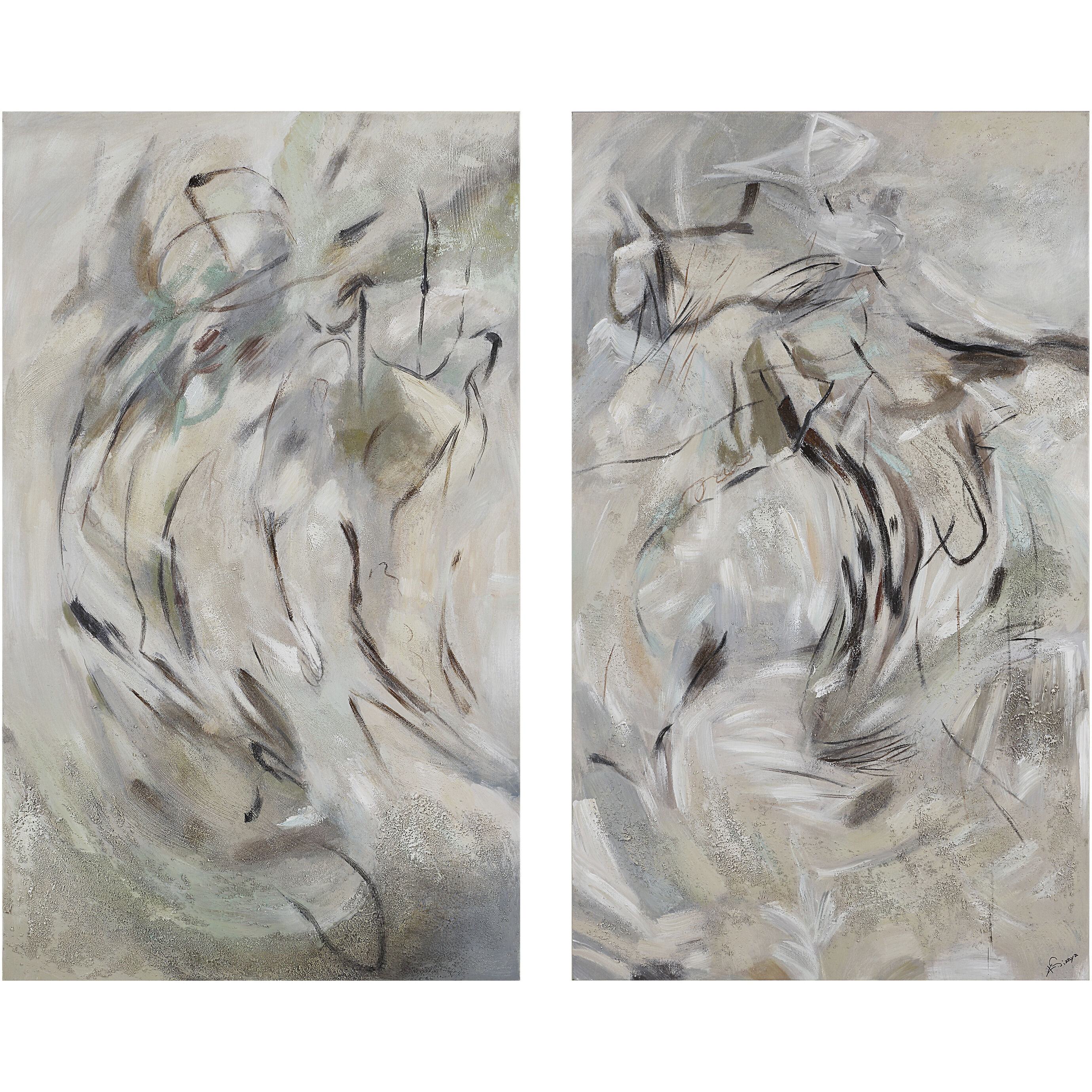 Torres Canvas Art, Set of 2