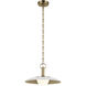 Kurio 1 Light White Pendant Ceiling Light