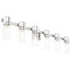 Midtown 6 Light 36 inch Polished Chrome Bath Vanity Wall Light