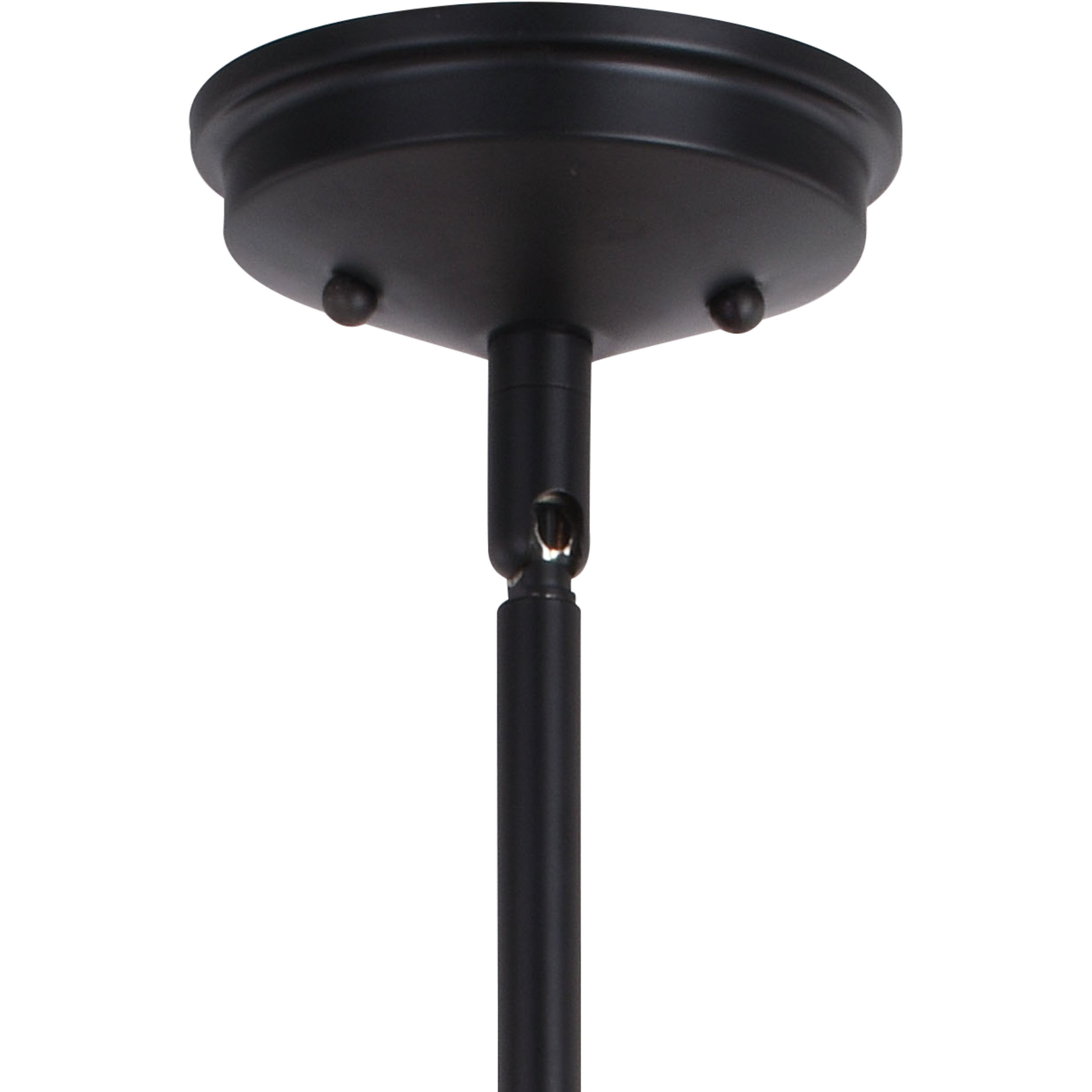 Estelle LED 27.5 inch Matte Black Pendant Ceiling Light