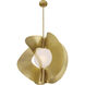 Gloria 1 Light 24 inch Legacy Brass Pendant Ceiling Light