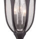 Milano 3 Light 11 inch Oil Rubbed Bronze Exterior Hanging Lantern