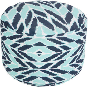Signature 13 inch Navy Pouf