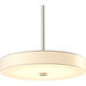 Disq LED 15 inch Sterling Pendant Ceiling Light