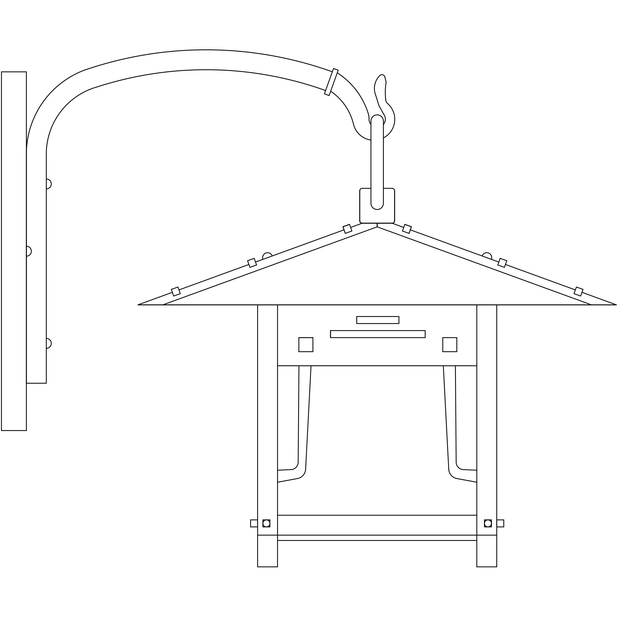 Pagoda 1 Light 12 inch Antique Brass Wall Mount Wall Light in Green-Red-Gold White Iridescent