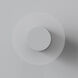 Halftone LED Matte White ADA Interior Wall Light