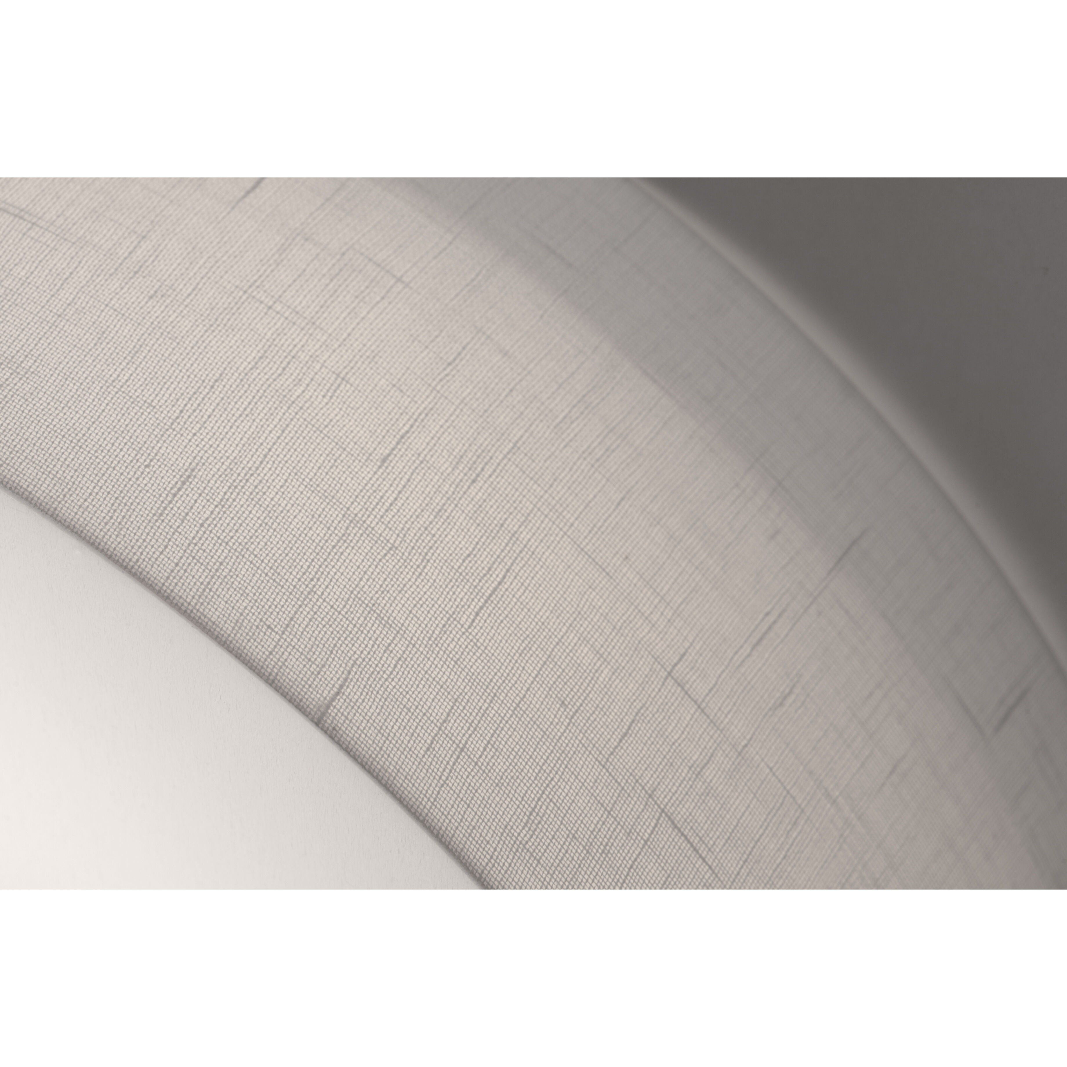 Anton 3 Light 15 inch Linen White Flush Mount Ceiling Light