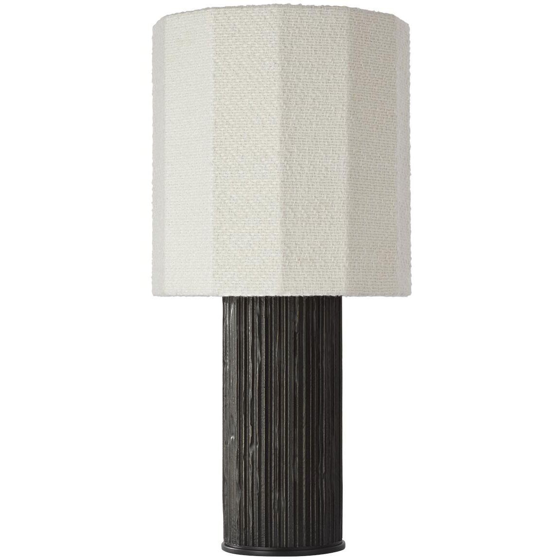 Anne-Marie Barton Fumar 23.5 inch 15.00 watt Ridged Carbon Table Lamp Portable Light