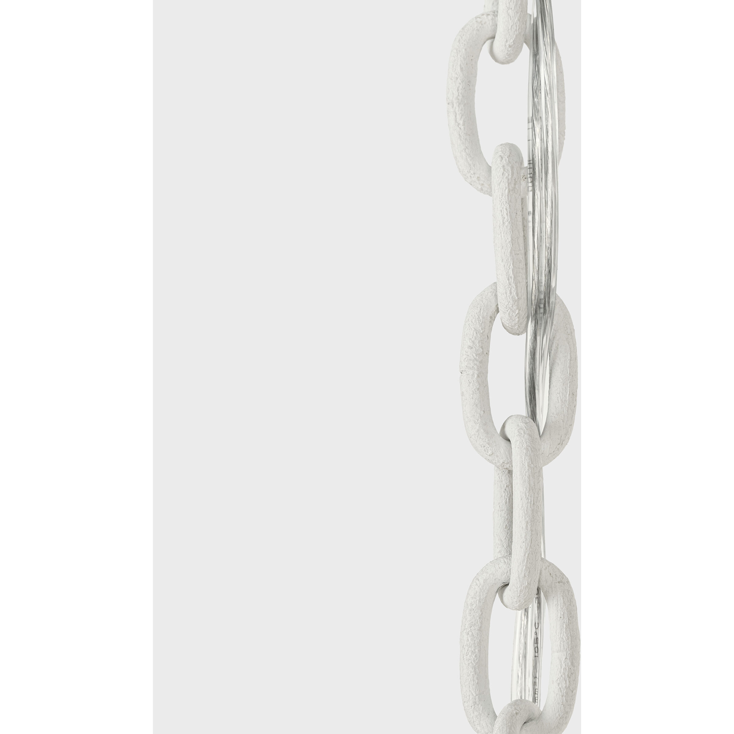 Chapman & Myers Amalfi LED 50 inch Plaster White Three-Tiered Chandelier Ceiling Light