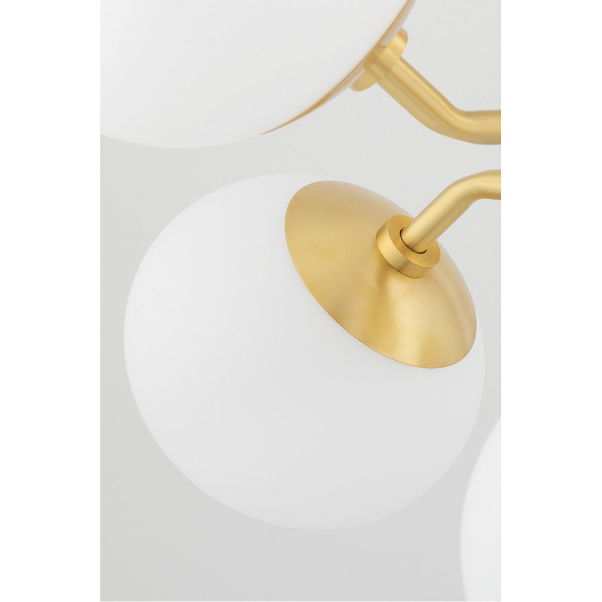 Estee 6 Light 28 inch Aged Brass Chandelier Ceiling Light