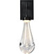 Vaso 1 Light 4.5 inch Satin Brushed Black Wall Sconce Wall Light