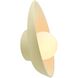 Ambiance LED 7.5 inch Vanilla Gloss Wall Sconce Wall Light