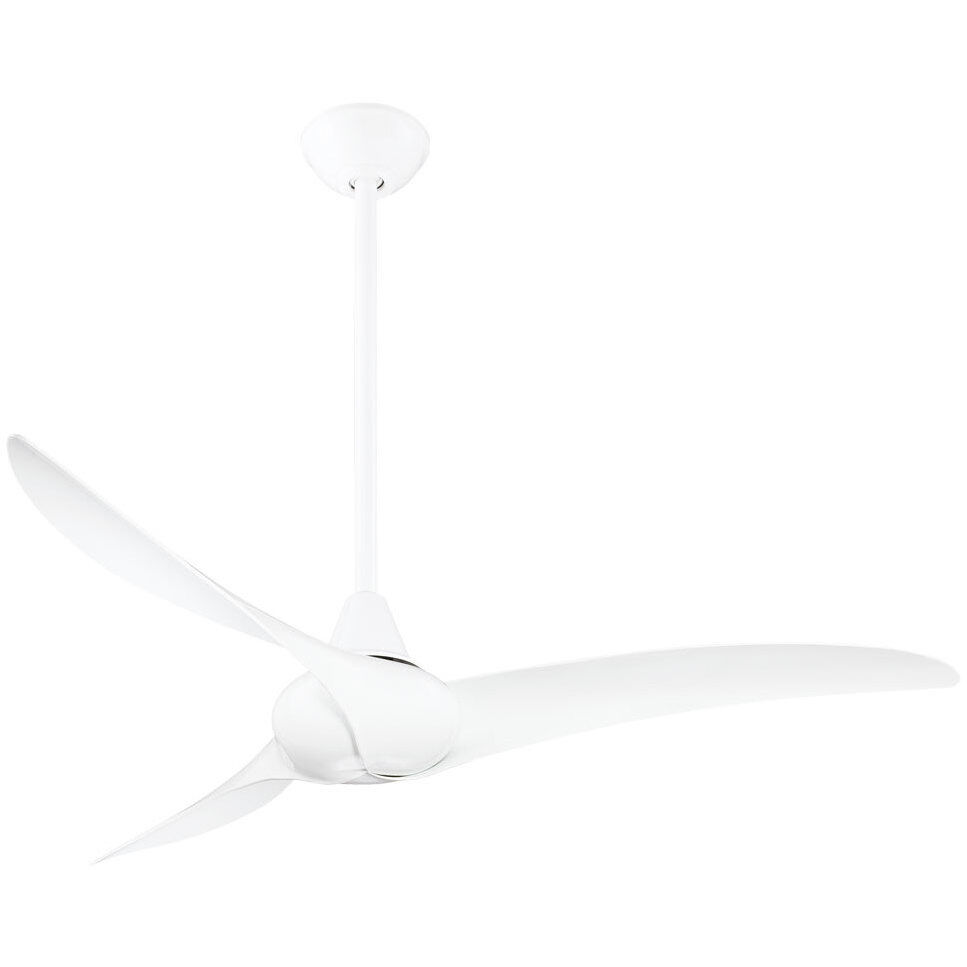 Wave 52 inch White Ceiling Fan