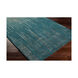 Rye 96 X 60 inch Emerald/Camel/Dark Brown Rugs, Wool