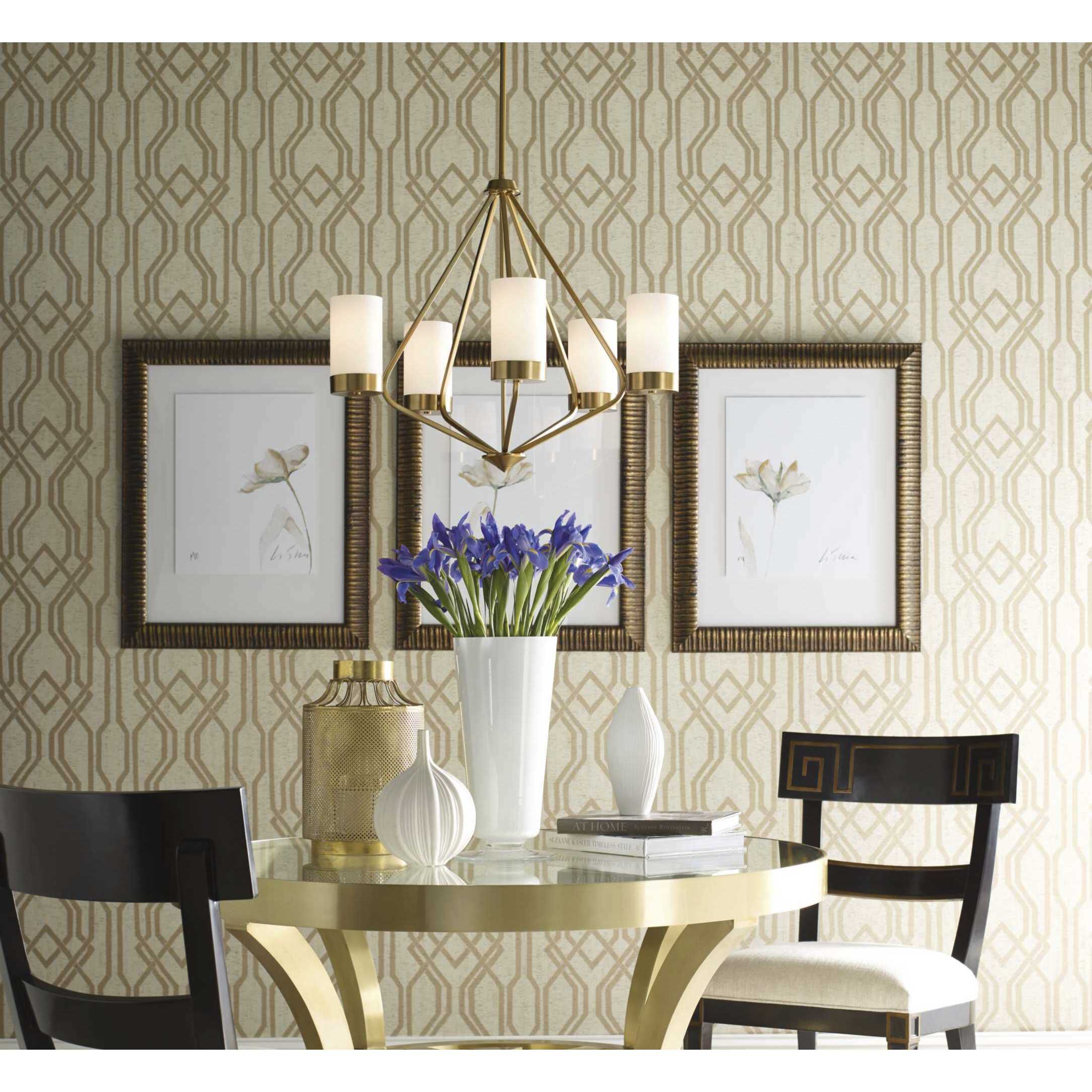 Elevate 3 Light 21.75 inch Brushed Bronze Chandelier Ceiling Light, Design Series