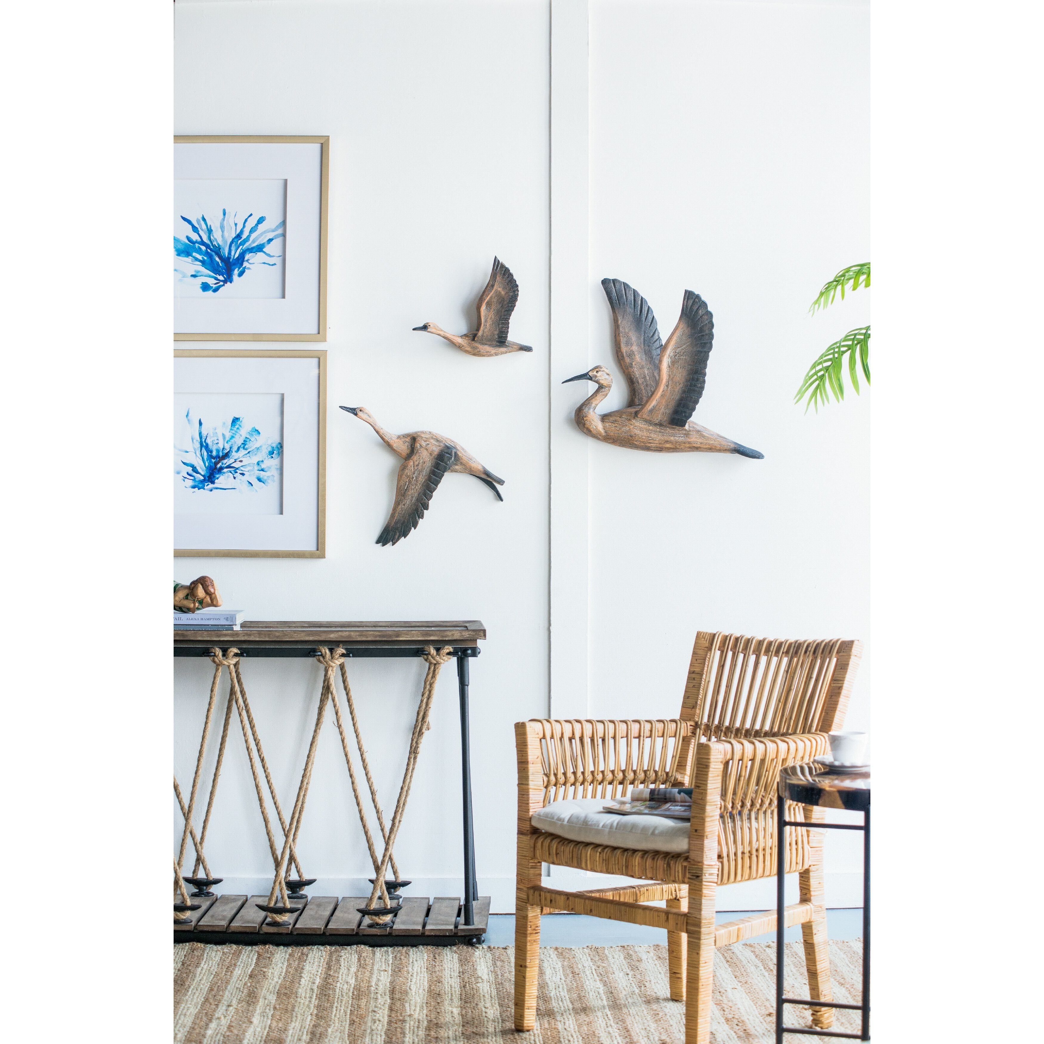 Reeds Brown Wall Sculpture