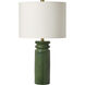 ED Ellen DeGeneres Feikudo 25.88 inch 60 watt Glossy Light Green Table Lamp Portable Light