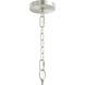 Jheni 6 Light 28 inch Brushed Nickel Chandelier Ceiling Light