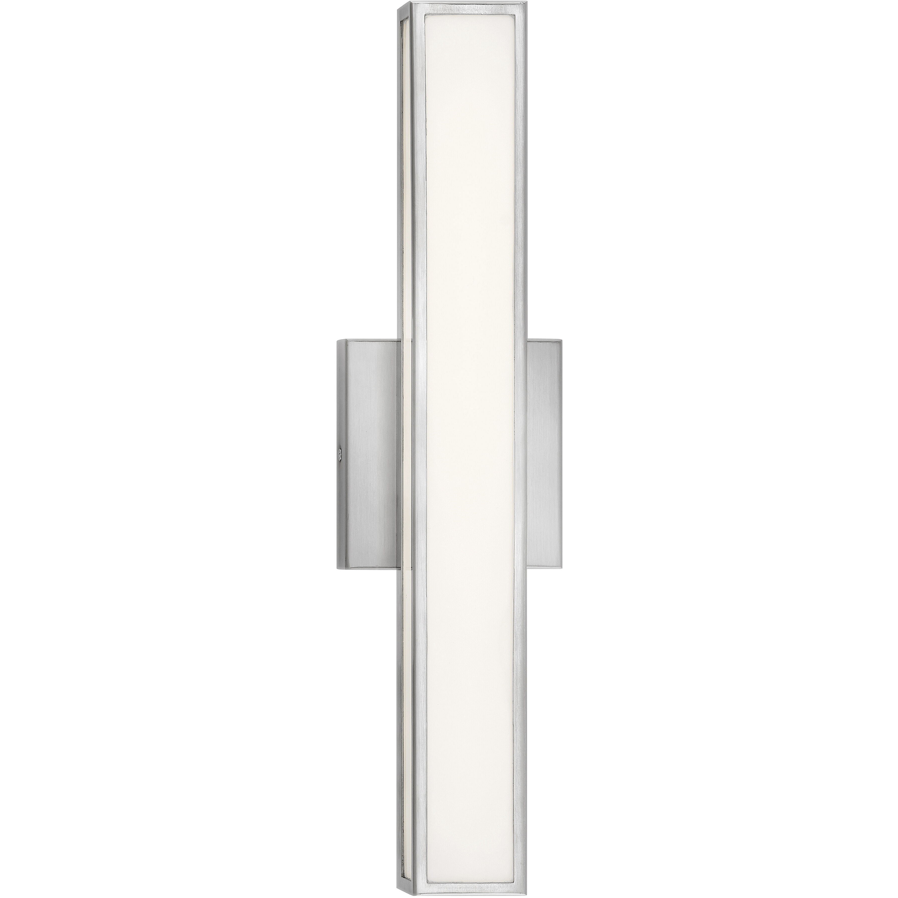 Alto LED 18 inch Brushed Nickel Vanity Light Wall Light, Vertical