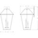 Talbot 4 Light 33 inch Oil Rubbed Bronze Outdoor Wall Light
