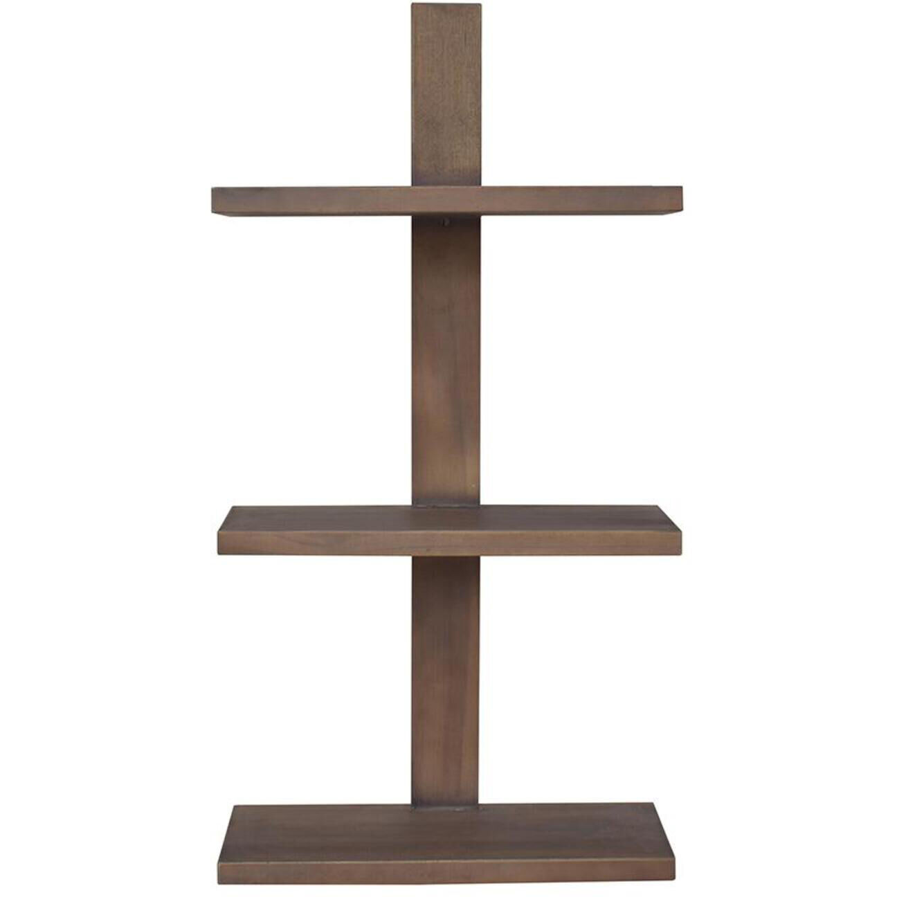 Anita 18.5 inch Natural Wall Shelf, Set of 2