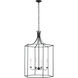 AH by Alexa Hampton Bantry House 4 Light 24 inch Smith Steel Lantern Pendant Ceiling Light