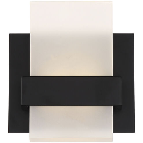 Cambridge LED 6.25 inch Black Bath Vanity Light Wall Light